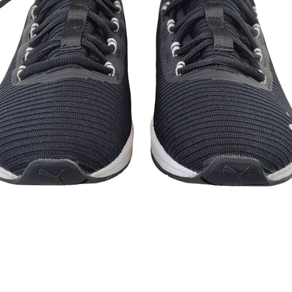 Puma Softride Fitness Running Sneaker Women's Size 8 Black White Softfoam Shoes - Picture 6 of 13